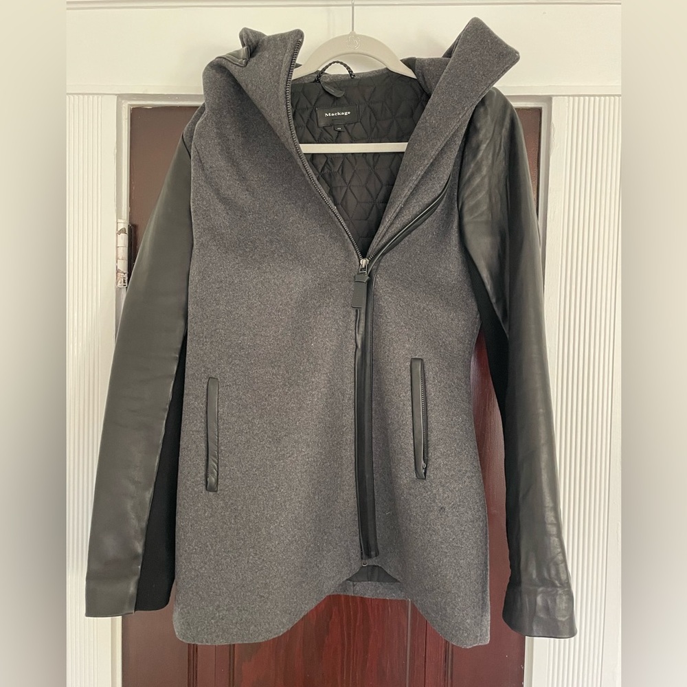 Mackage Leather Jacket - Size M